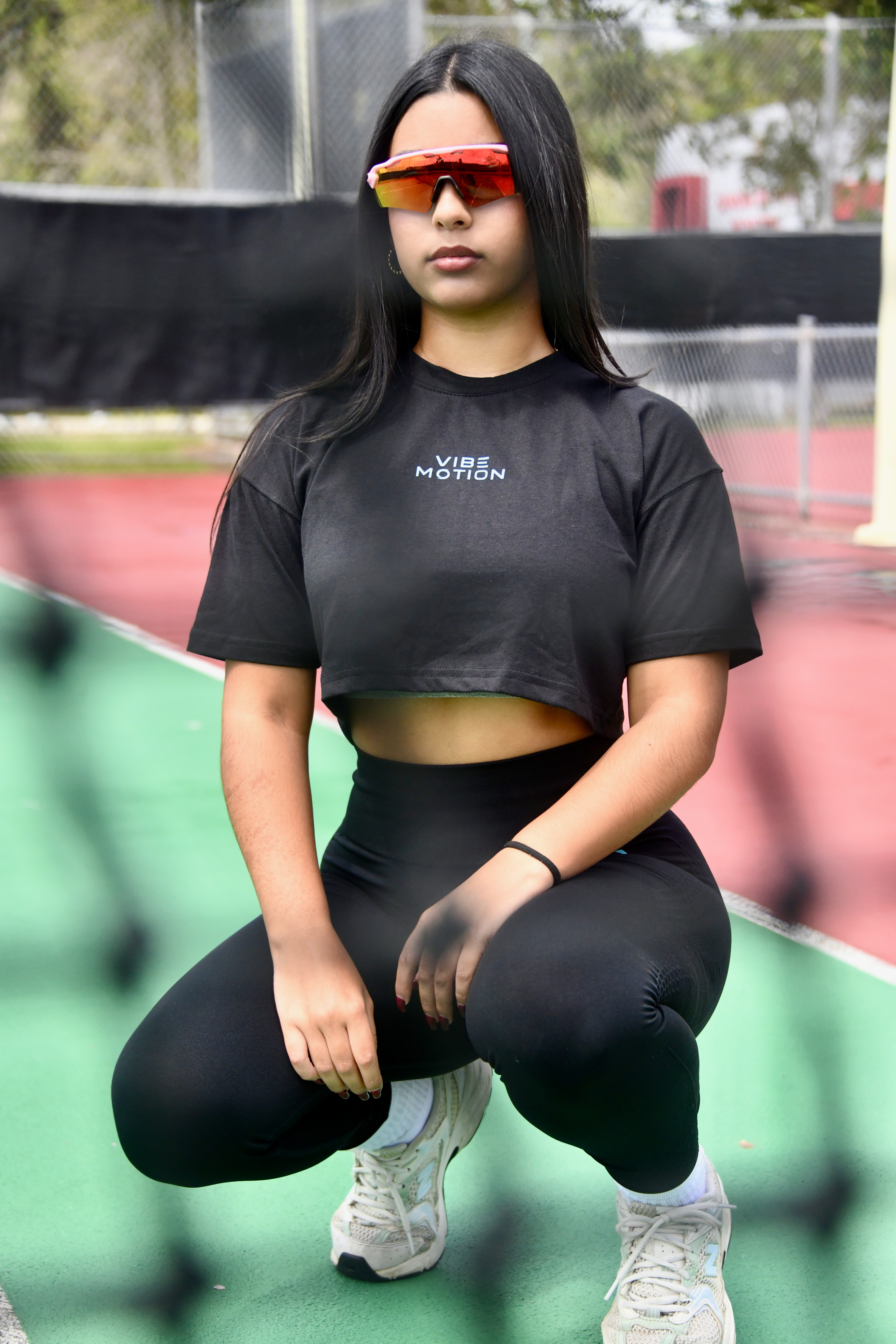 Vibe fit crop top 