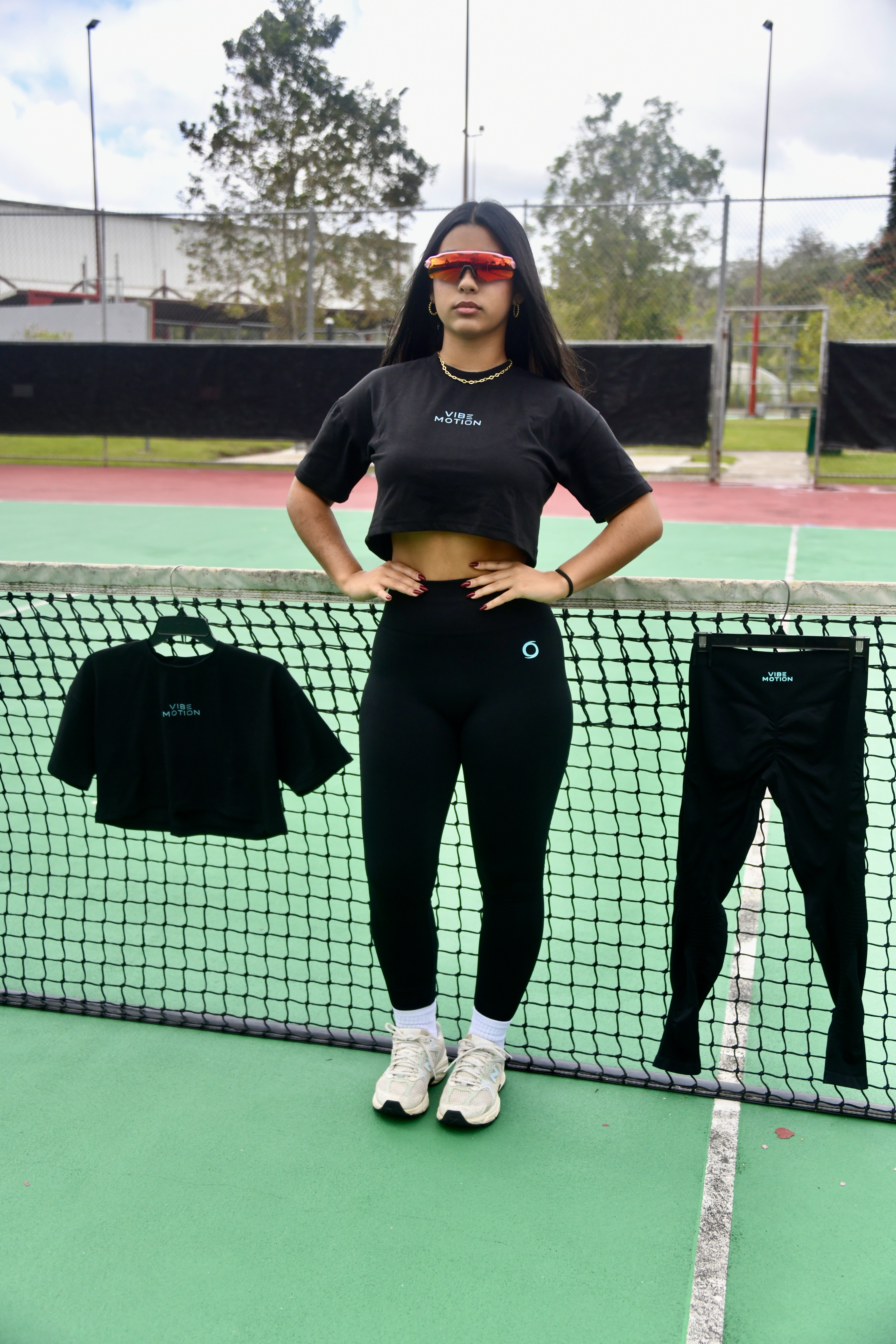 Vibe fit crop top 