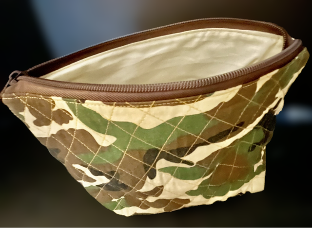 Camouflage Quilted Pouch