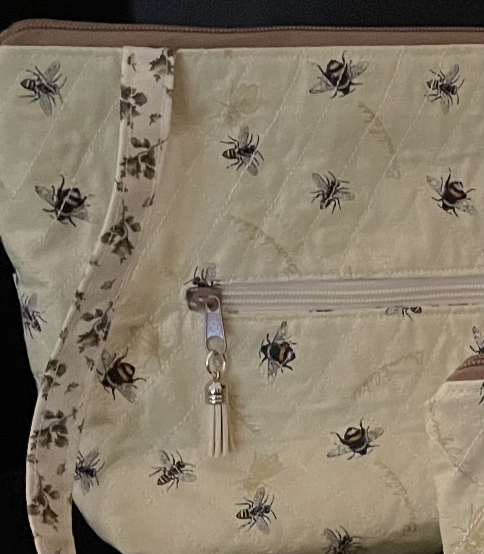 Bee Print 3 Piece Pouch Set