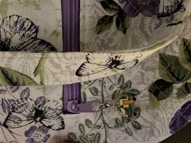 Butterfly Print 3 Piece Pouch Set