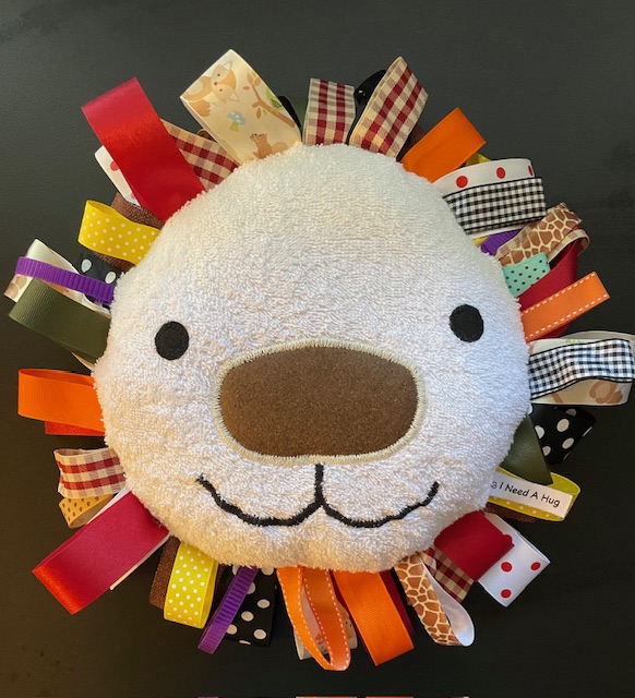 Huggable Lion Face Pillow