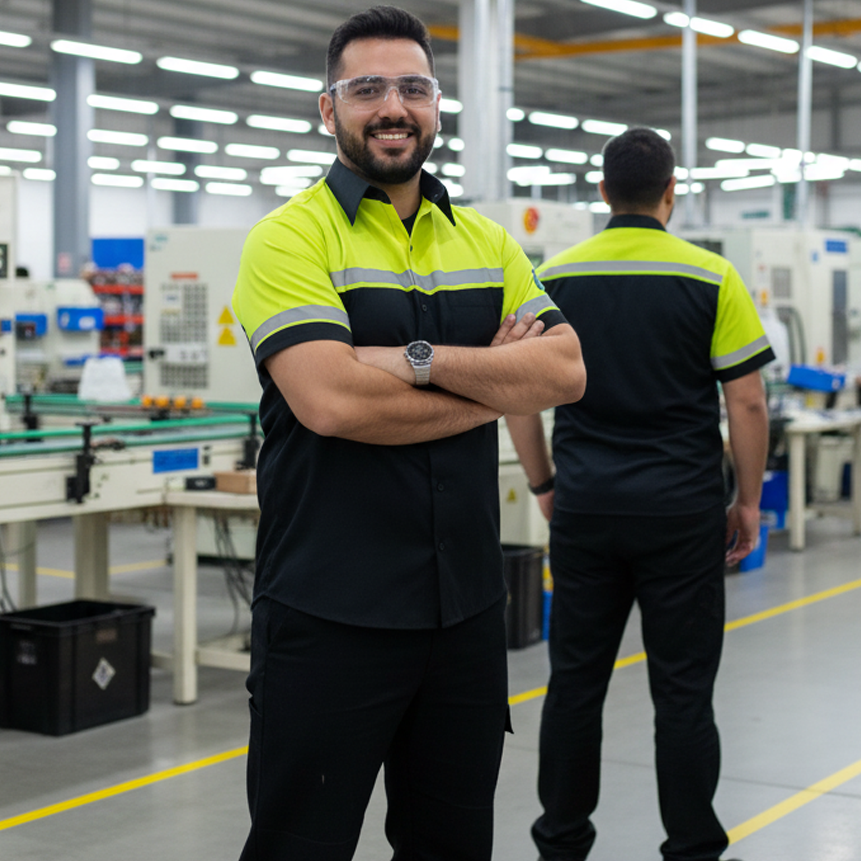 Camisa de trabajo con reflejante 1NAR
