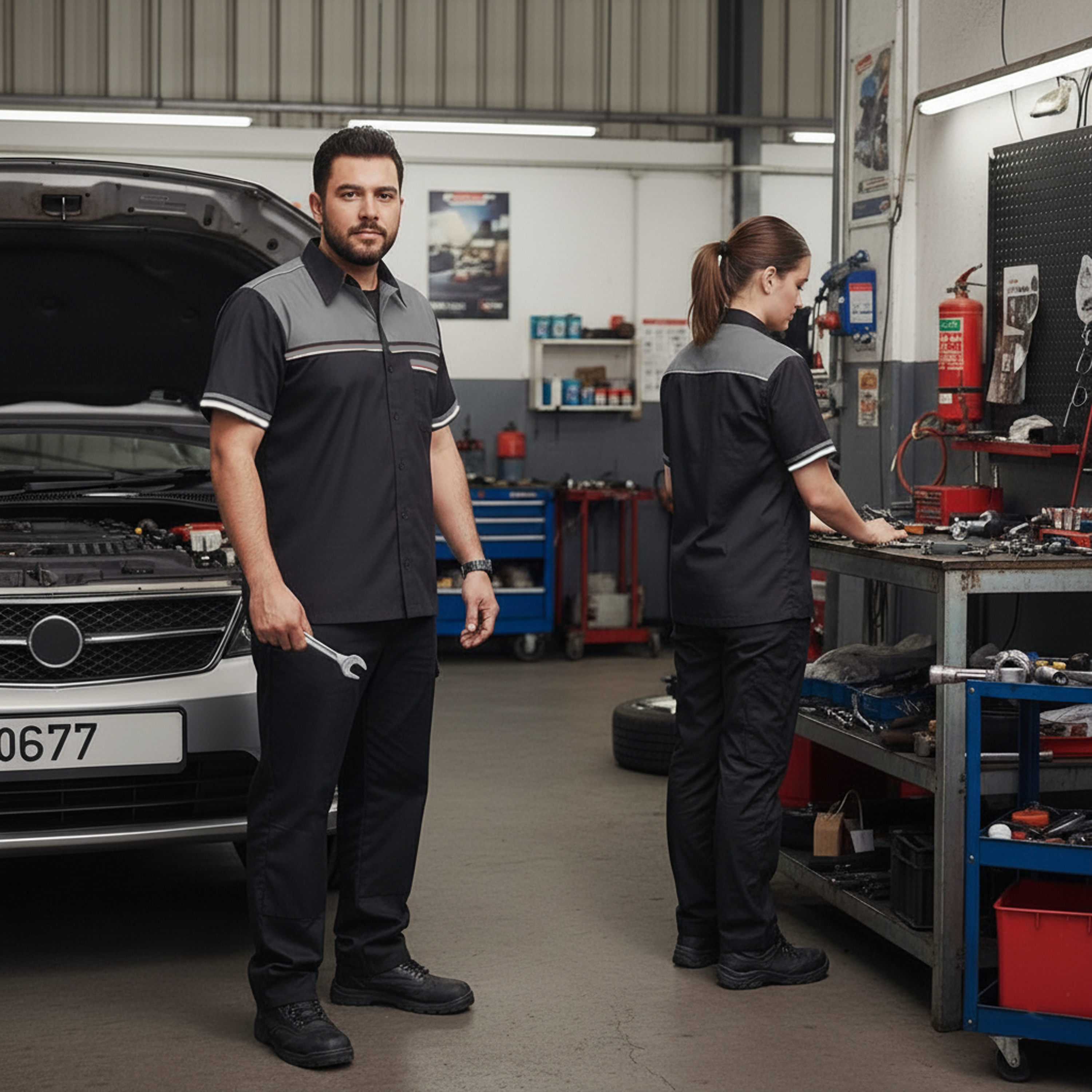 Camisa para taller mecánico 1ANG/1ANR