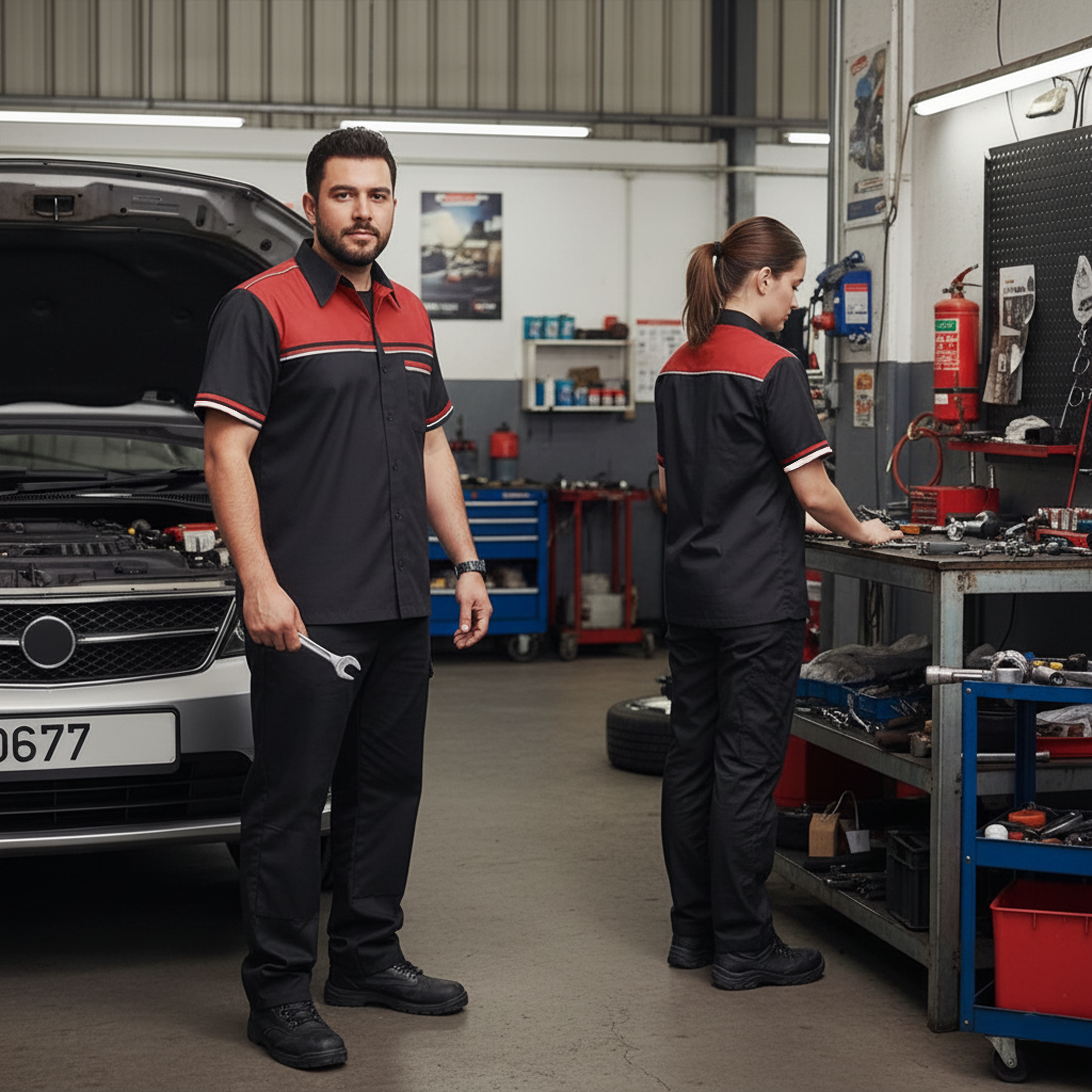 Camisa para taller mecánico 1ANG/1ANR