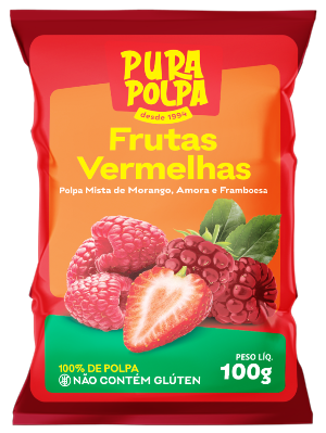 Polpa de Frutas Vermelhas 1kg