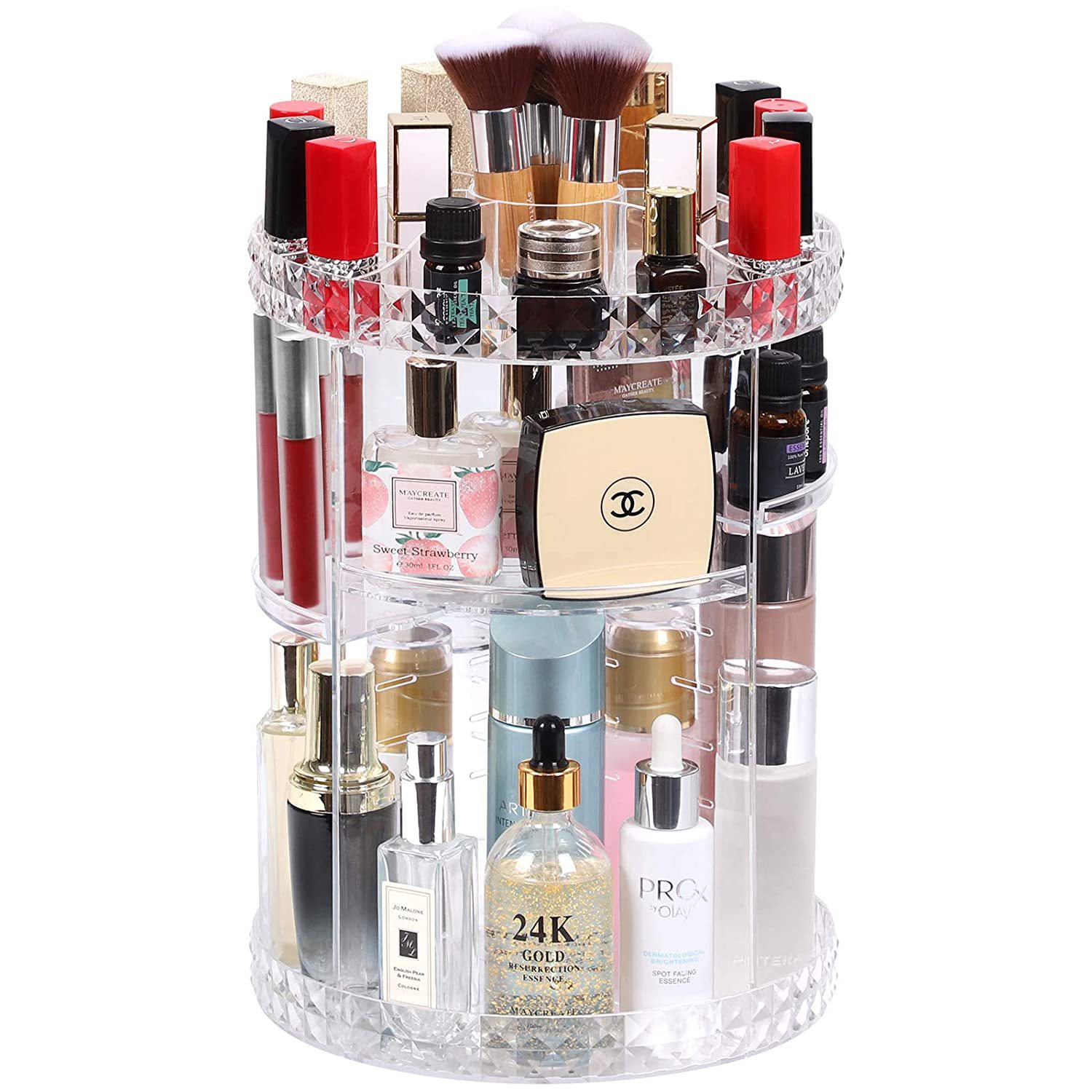 Rotating Makeup Organizer