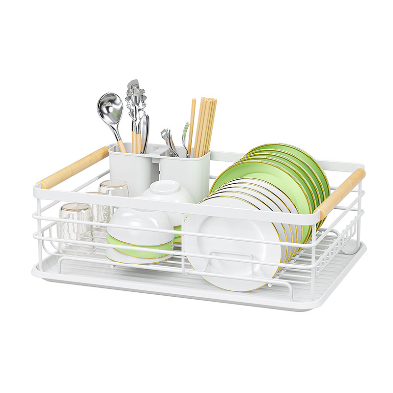 Two-Tier Dish Drying Rack