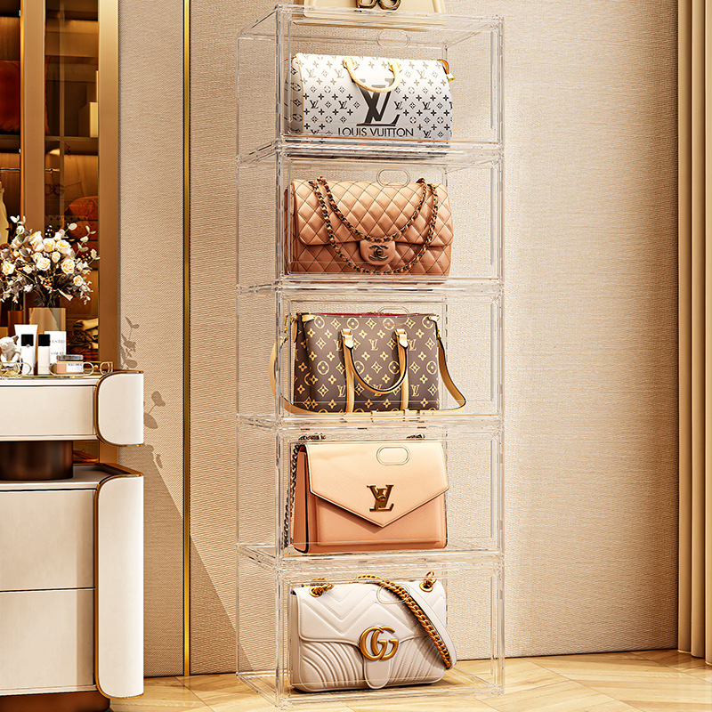 Clear Magnetic Sneaker Display Storage Boxes