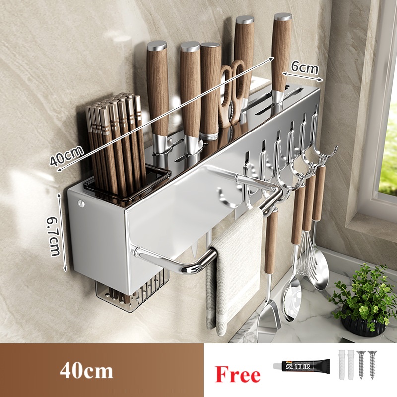 Stainless Steel Kitchen Utensil Organizer