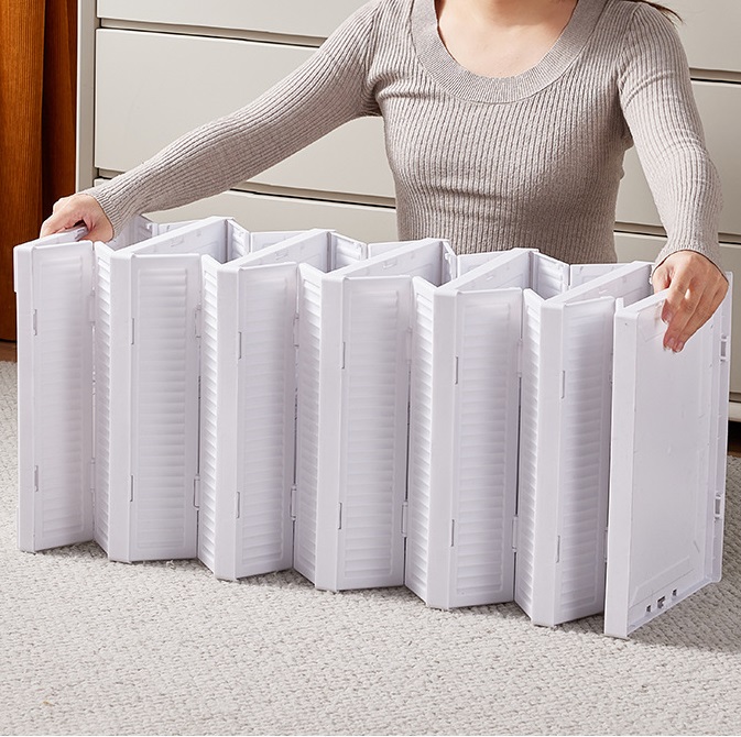 Stackable & Foldable Shoe Storage Boxes