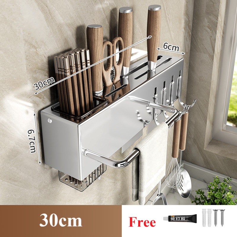 Stainless Steel Kitchen Utensil Organizer