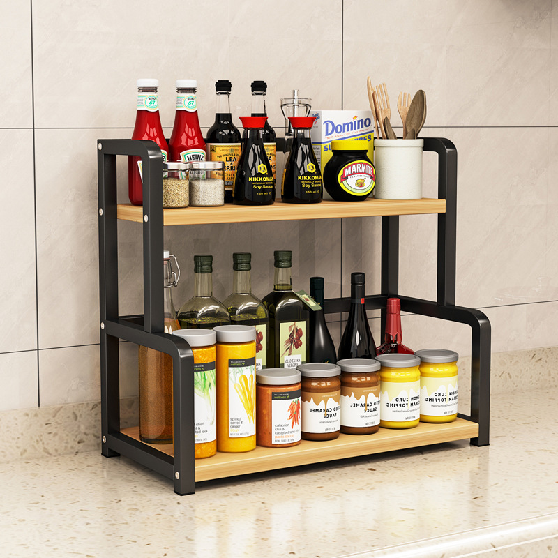 2-Tier Kitchen Counter Organizer Rack