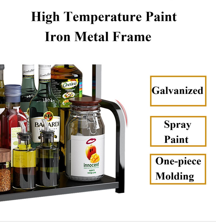 2-Tier Kitchen Counter Organizer Rack