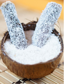 Chocolate Coconut Sticks