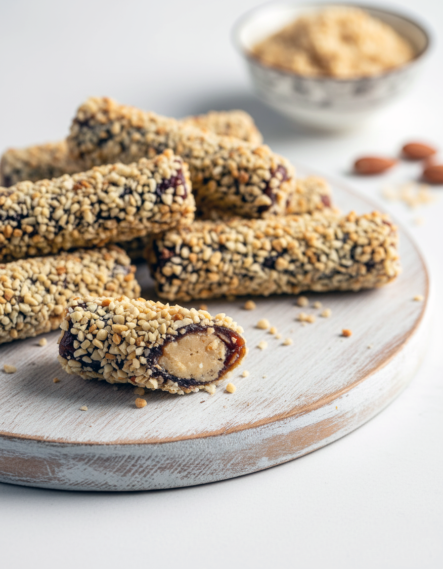 Nut-coated Molasses Rolls