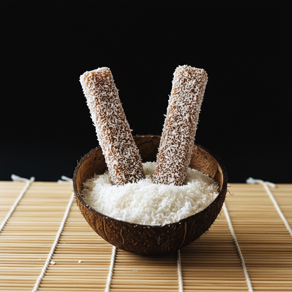 Chocolate Coconut Sticks
