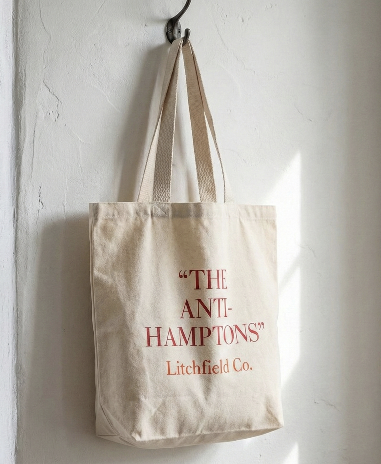 "Anti-Hamptons" ™ Market Tote