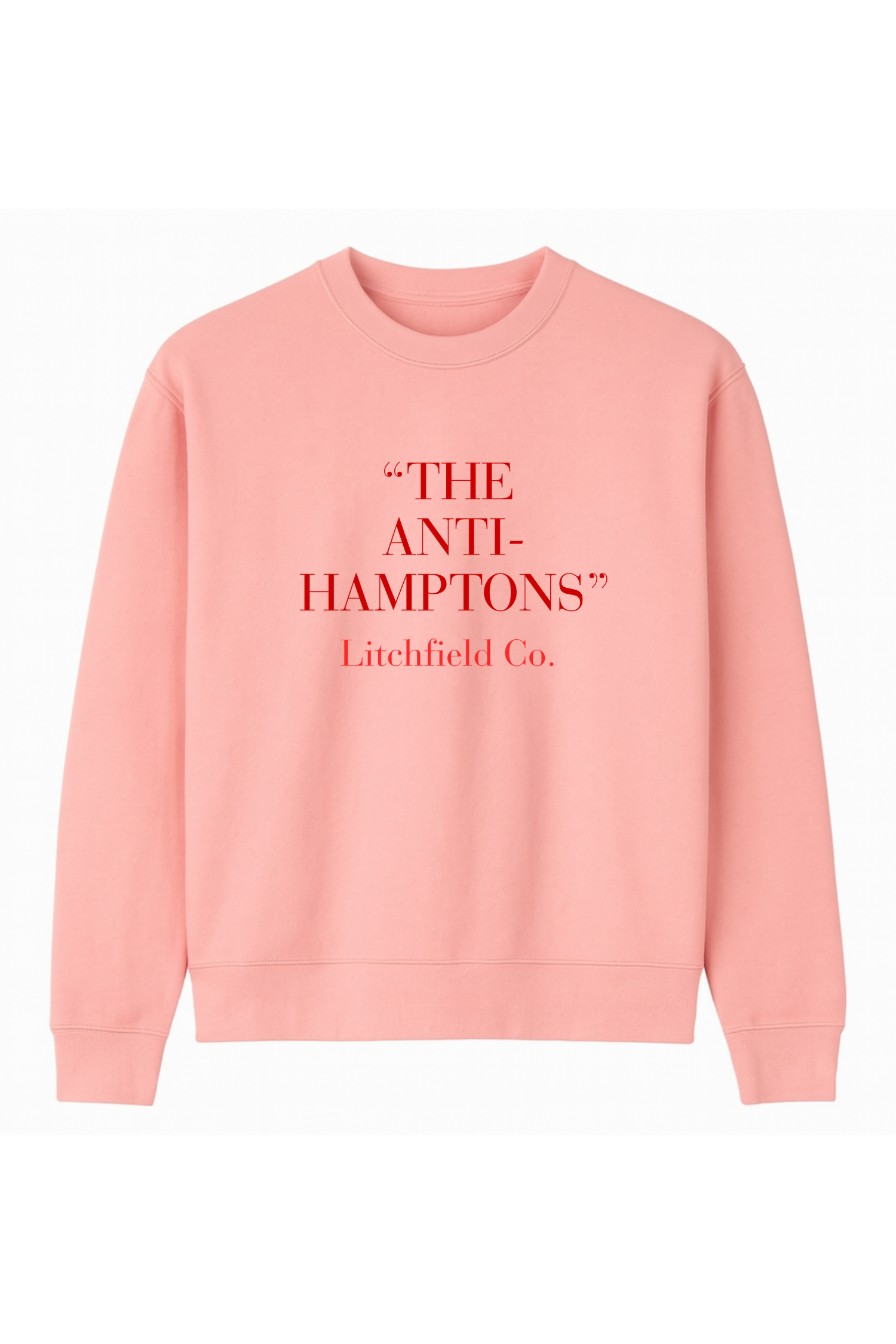 "Anti-Hamptons" Crewneck Sweatshirt