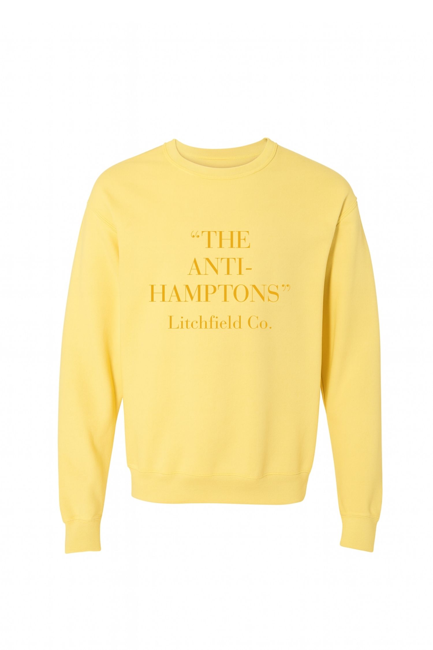 "Anti-Hamptons" Crewneck Sweatshirt