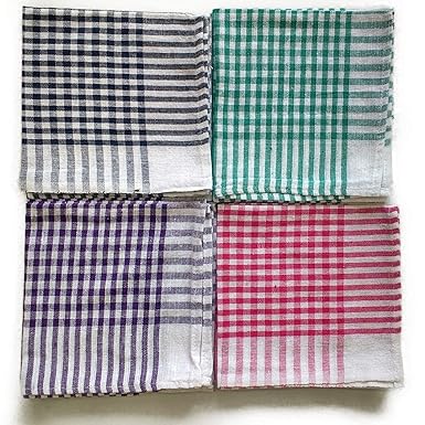 Pink Checkered Kitchen Towel