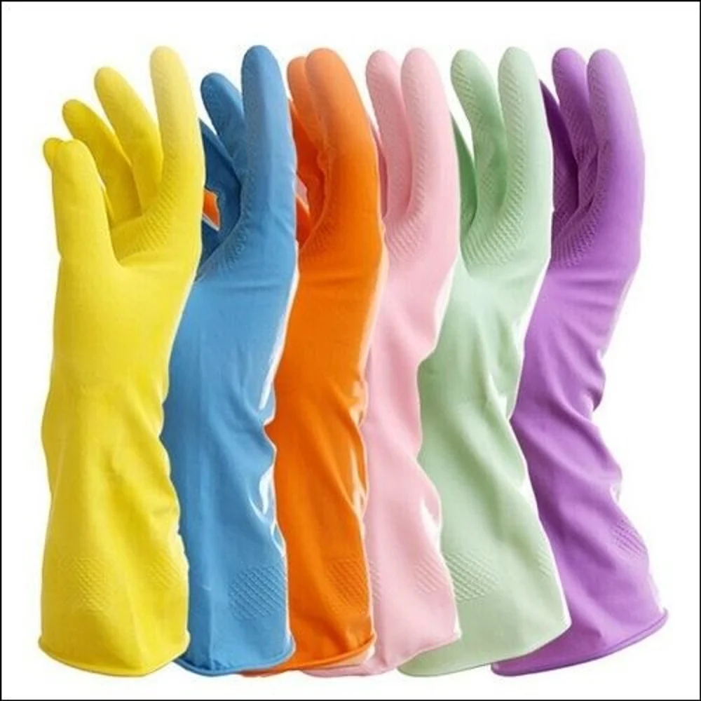Multi-color Household Cleaning Gloves