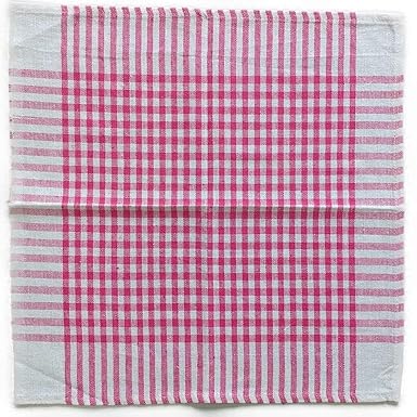 Pink Checkered Kitchen Towel