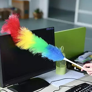 Feather Duster Multipurpose Colorful Microfiber for Easy to Cleaning Home/Office/Shop/Car