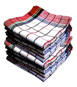 Duster Wet Dry Cotton Cleaning  - Cleaning Cloth 10 Kitchen Dusters Cotton Cleaning Cloth for Kitchen, Multicolour