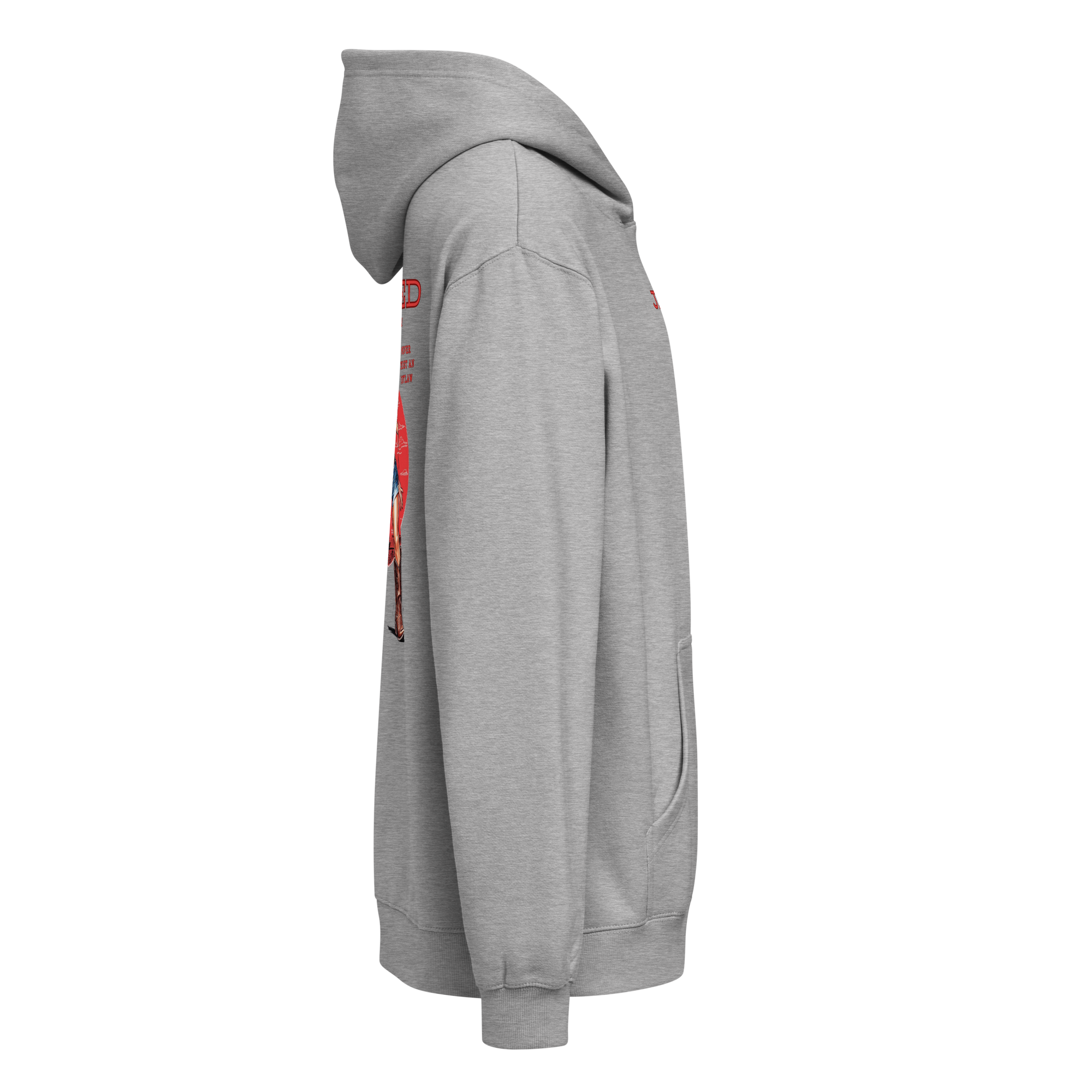 Men's “Never Trust an Outlaw” Hoodie