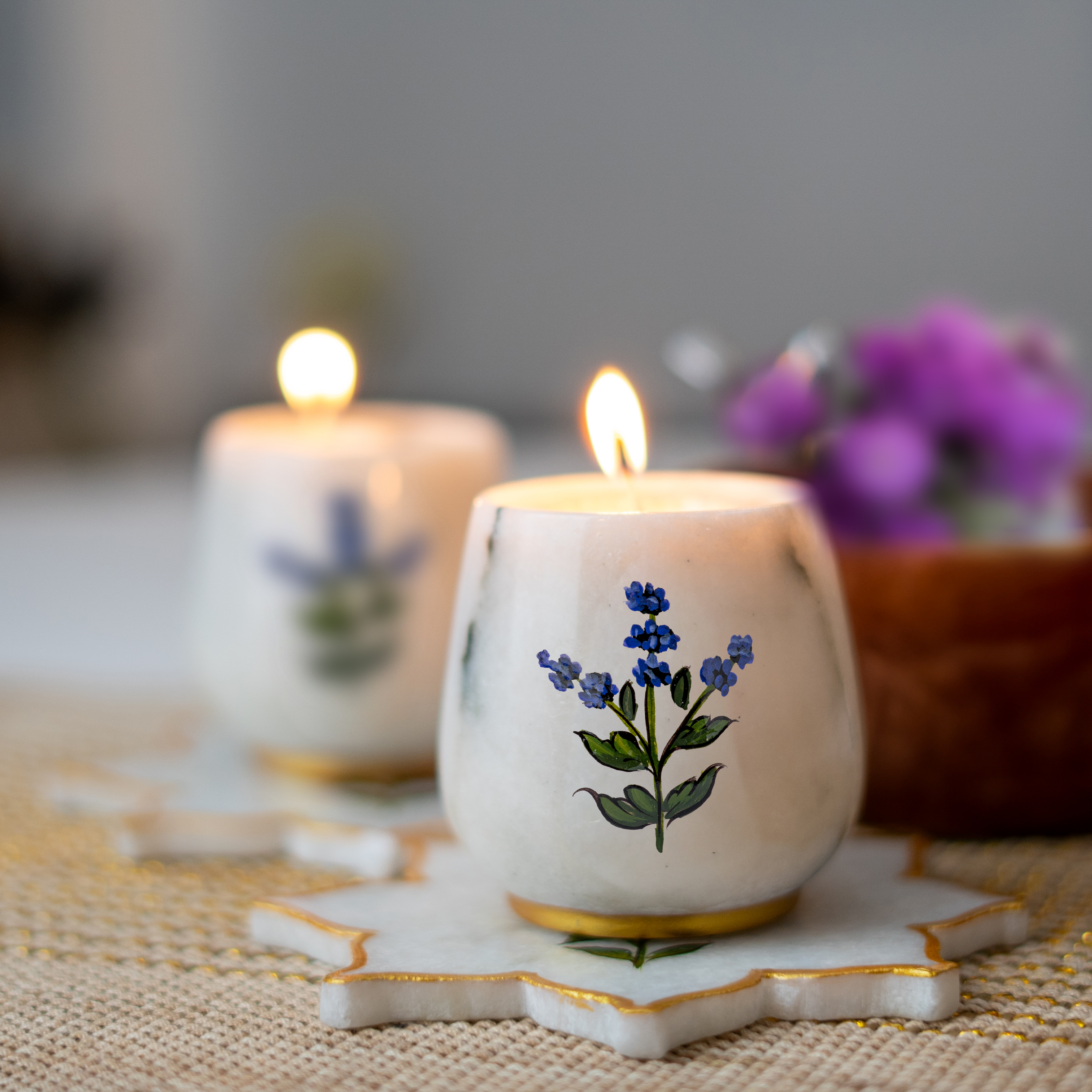 Jamuni Rounded Candle Holders