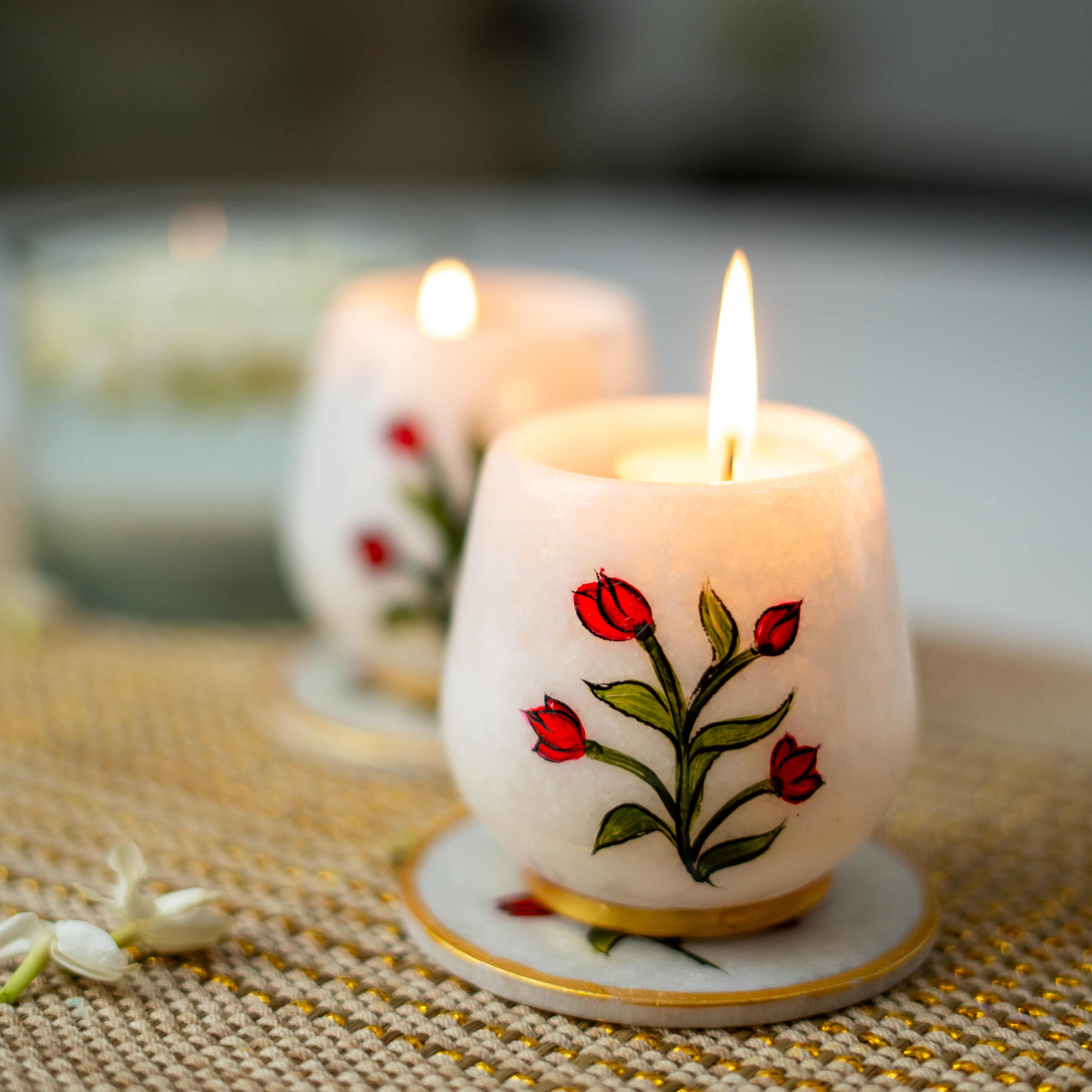 Tulaara Rounded Candle Holders