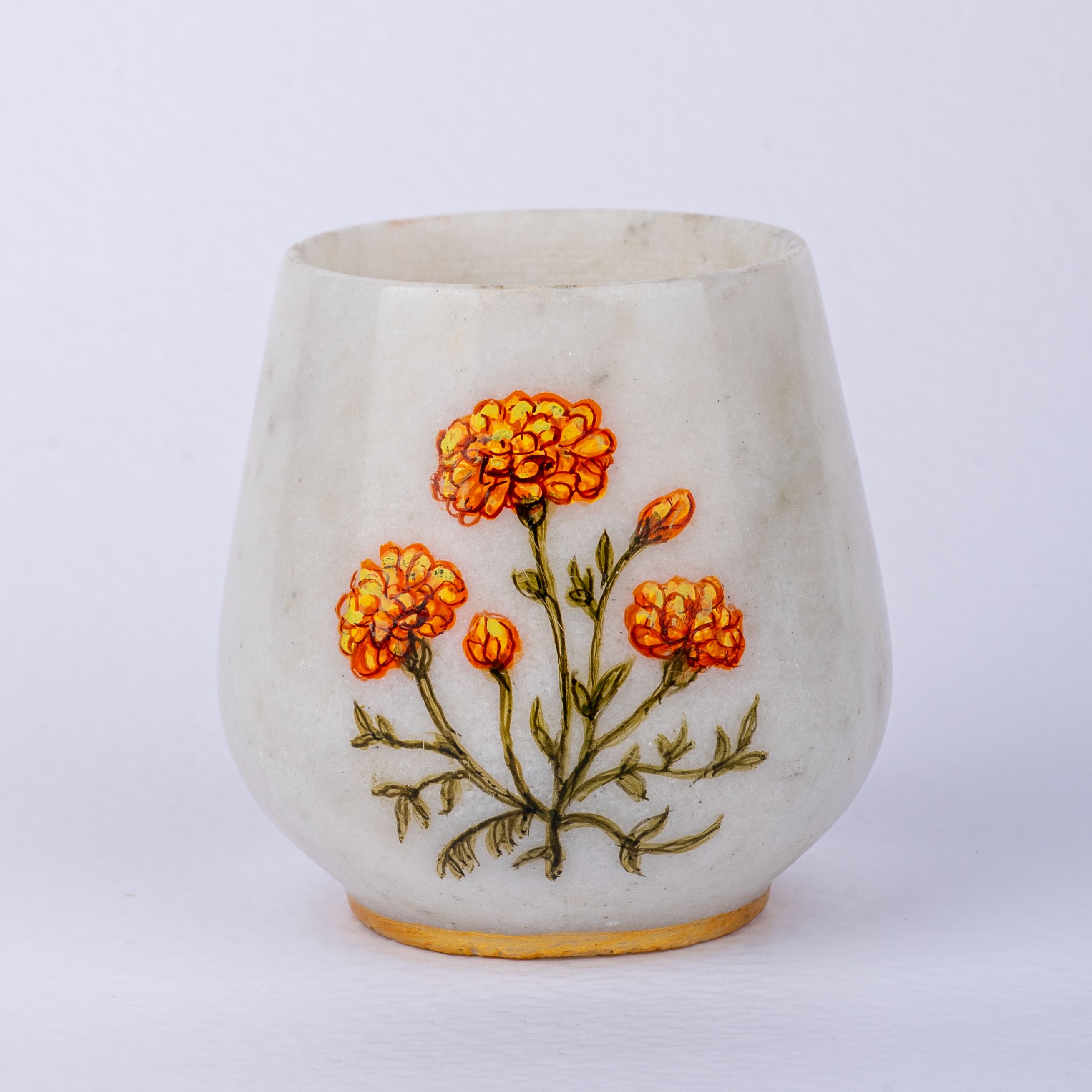 Kesariya Rounded Candle Holders