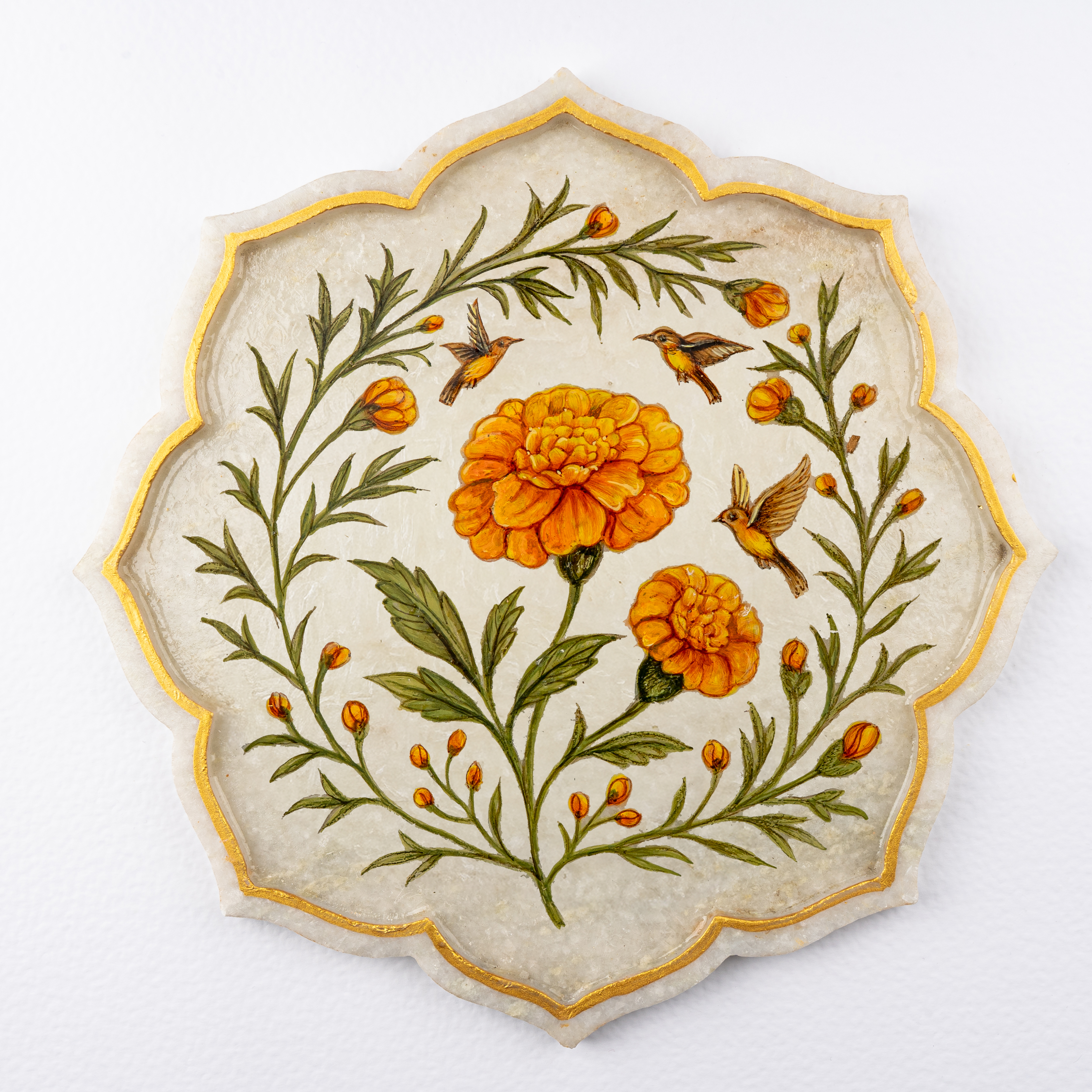 Kesariya Platter Statement- Intricate