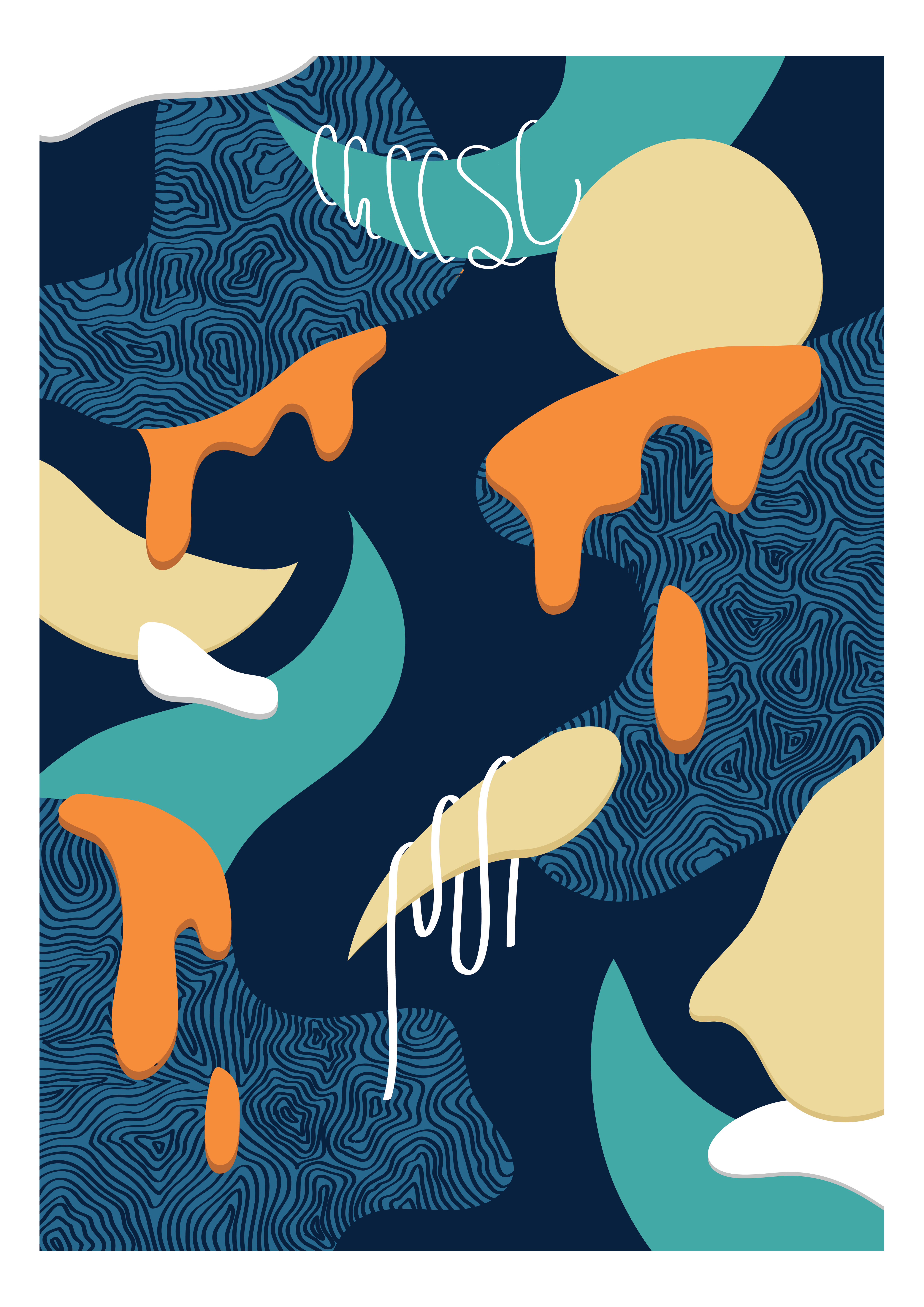 Blue Cheese - Illustration