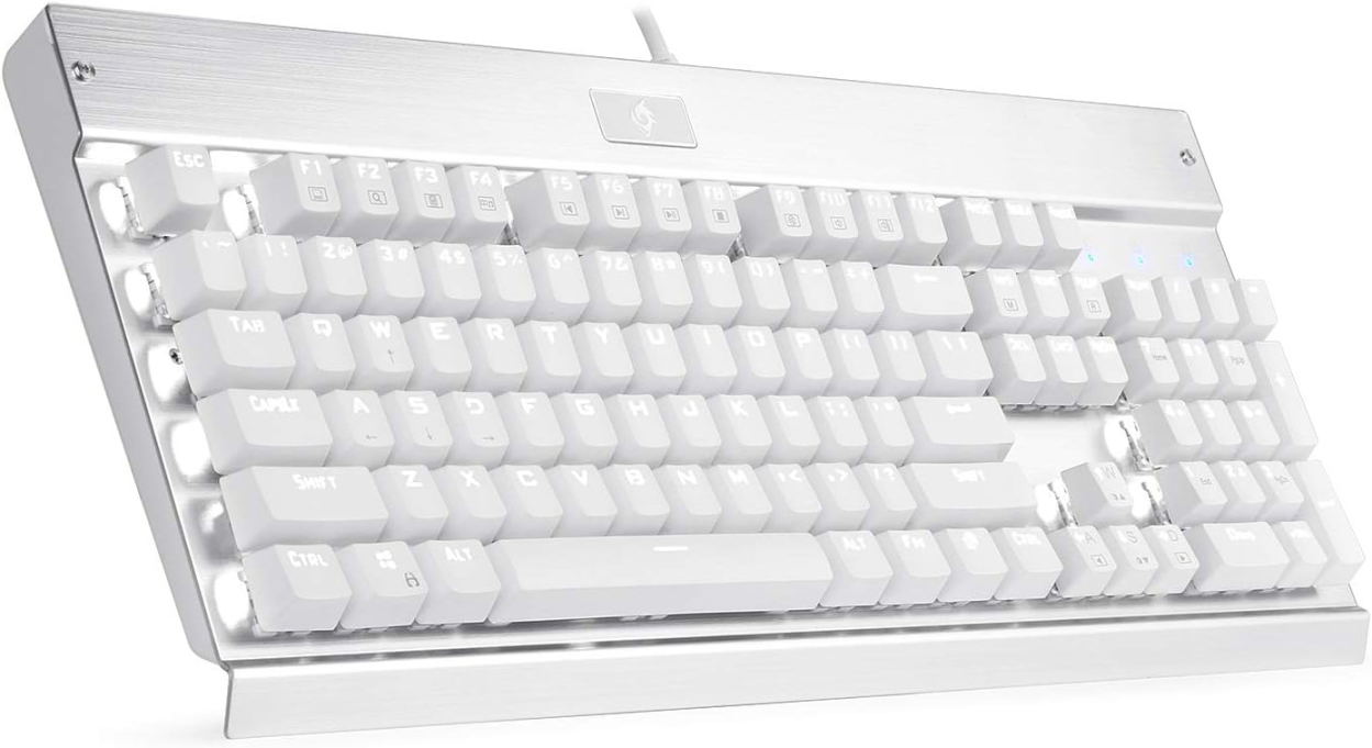 Eagle Tec KG010 Brown Switch Silver white backlight