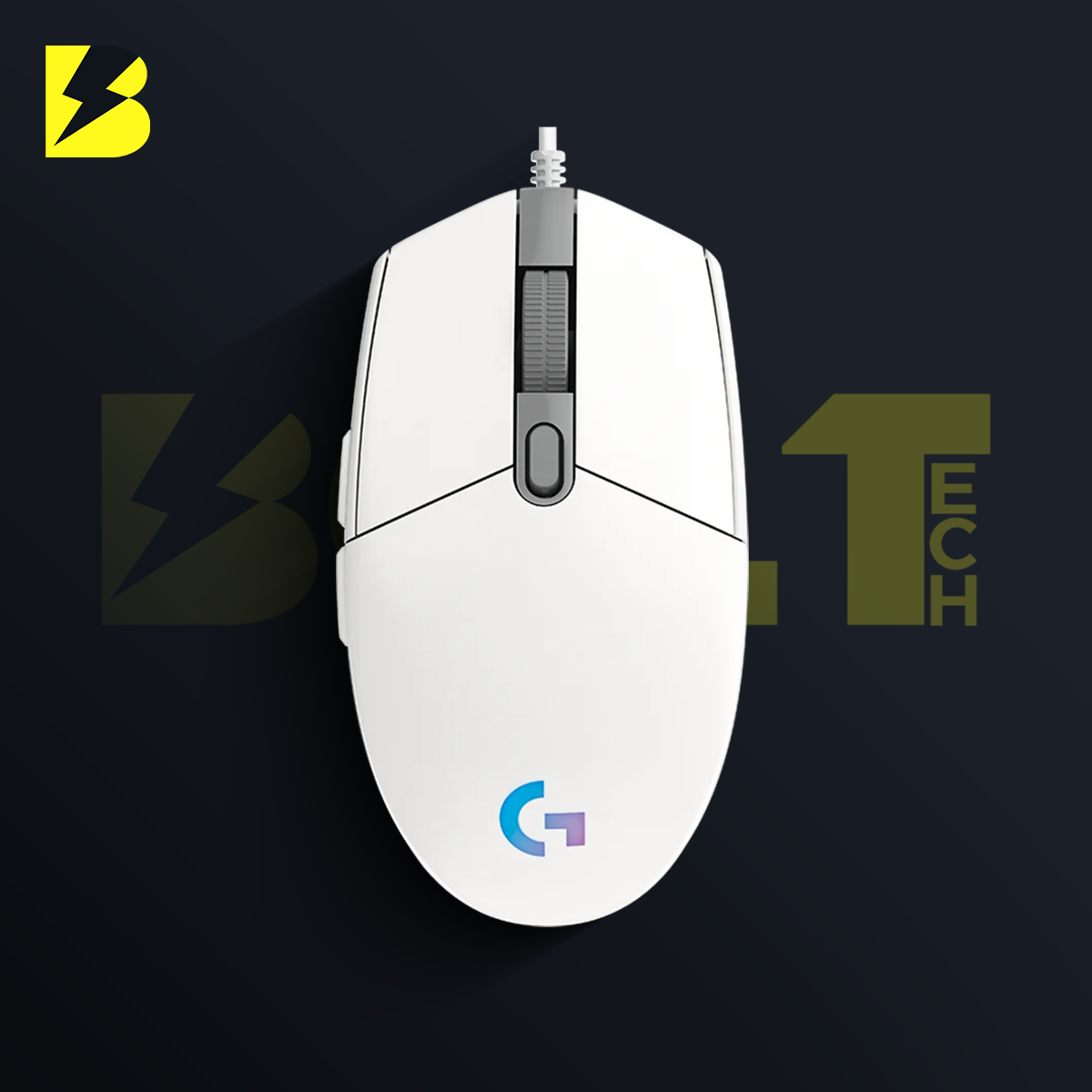 Logitech-G102-LIGHTSYNC-Gaming-Mouse-features-8000-dpi (White)