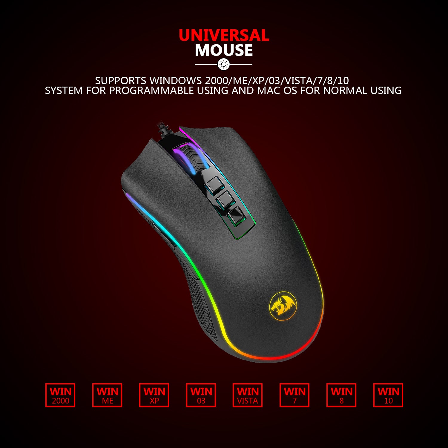 Redragon M711 COBRA Gaming Mouse