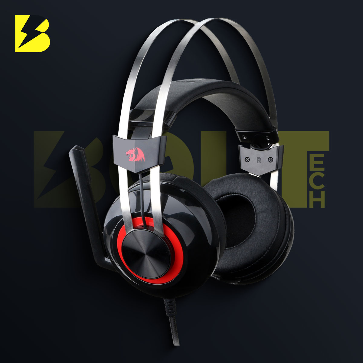 Redragon TALOS H601 GAMING HEADSET + Stand