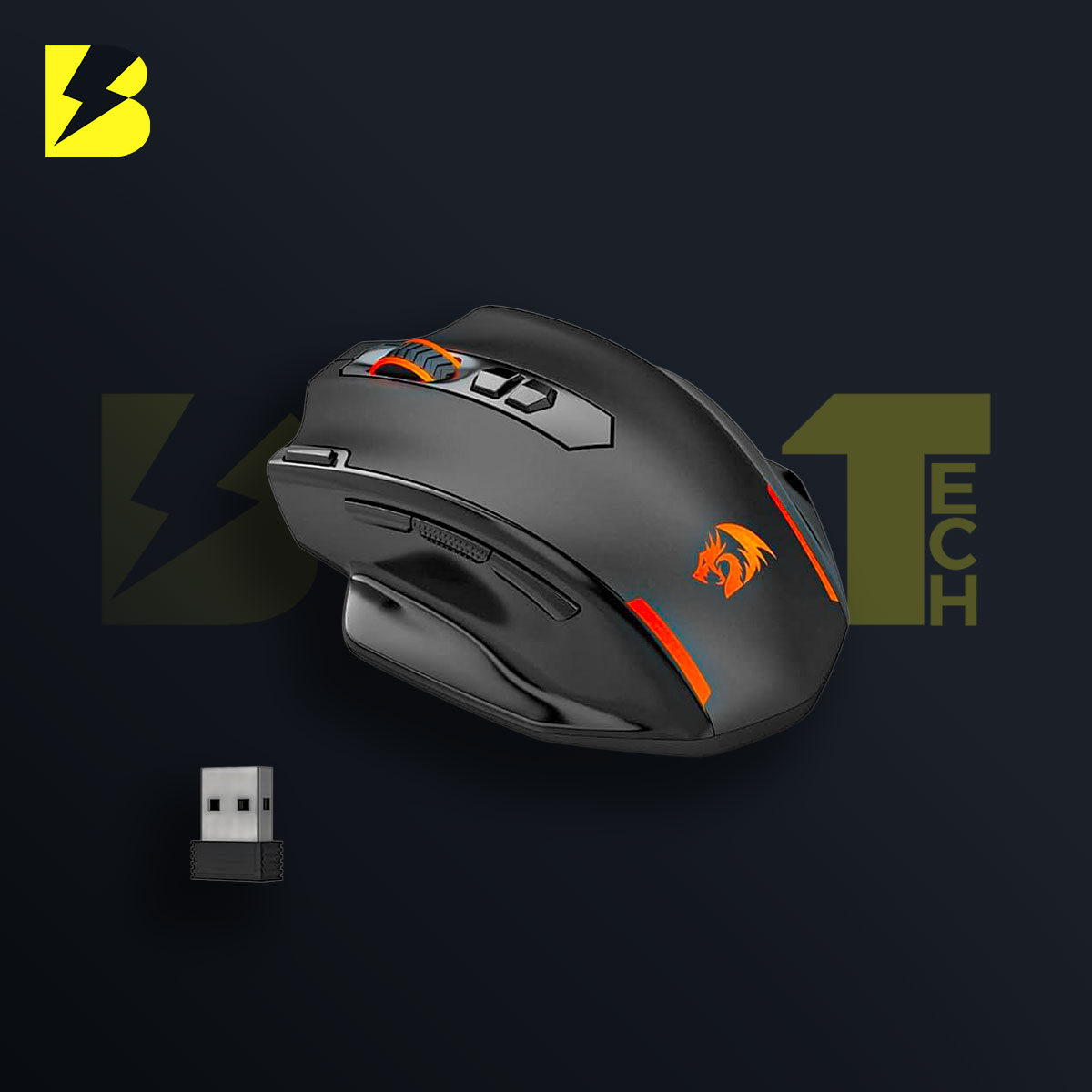 REDRAGON M691 MIST Wireless Gaming Mouse