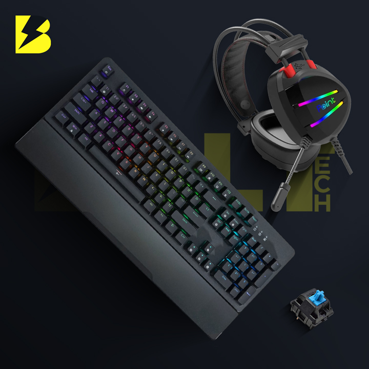 #8 Keyboard + Headset Combo