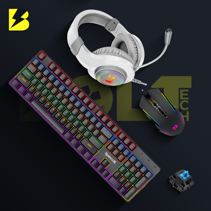 #4 Keyboard + Mouse + Headset Combo