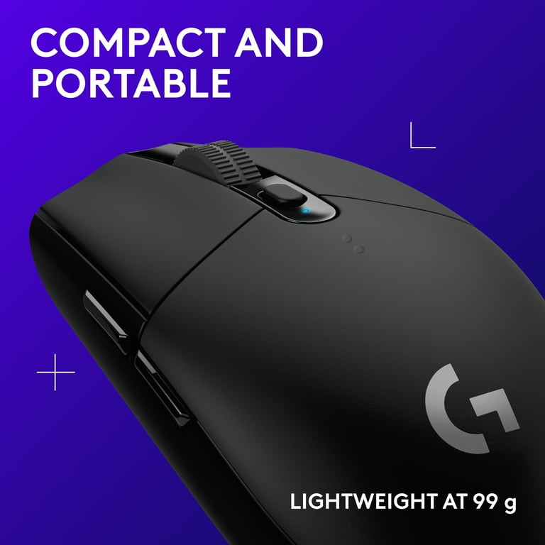 Logitech-G305-Black-Lightspeed-Wireless-Gaming-Mouse (Black)