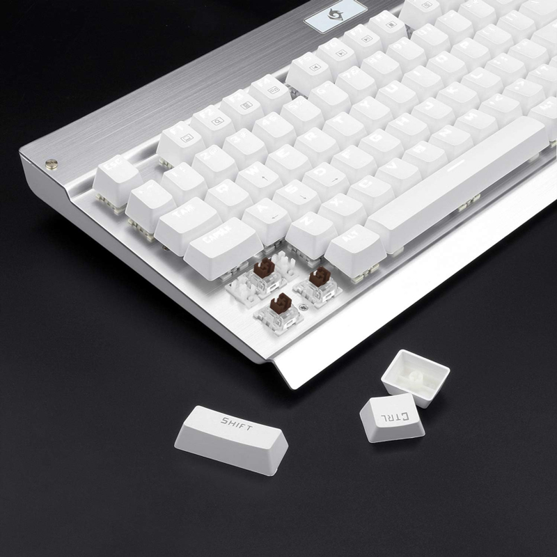Eagle Tec KG010 Brown Switch Silver white backlight