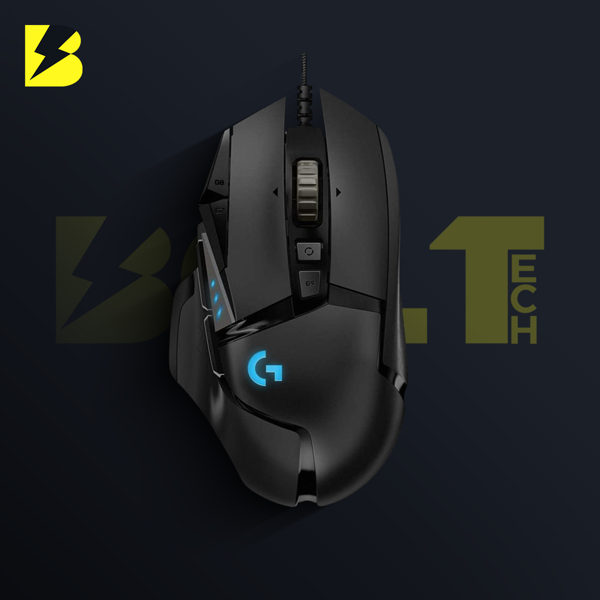 Logitech G502 HERO High Performance Wired Gaming Mouse