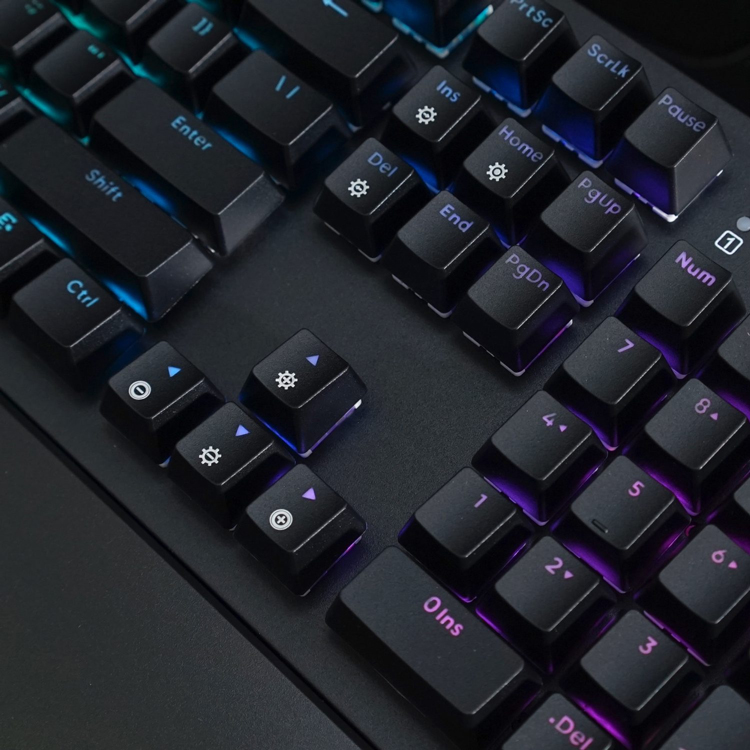 AK104 RGB Mechanical Keyboard (BLACK)