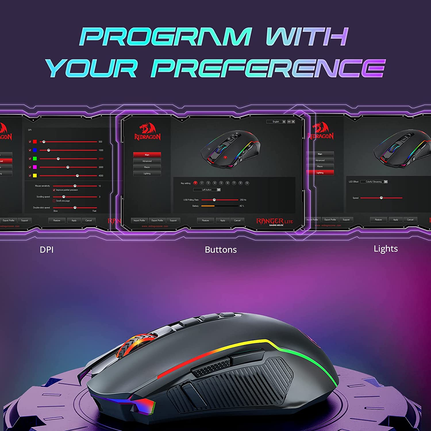 Redragon Ranger M910 GAMING MOUSE