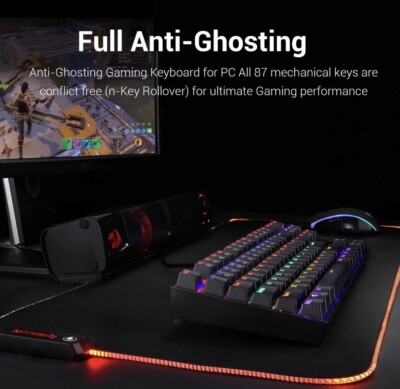 Redragon Kumara K552 RGB Mechanical Gaming Keyboard blue switch