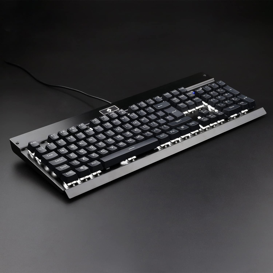 Eagle Tec KG010 Brown Switch BLACK white backlight