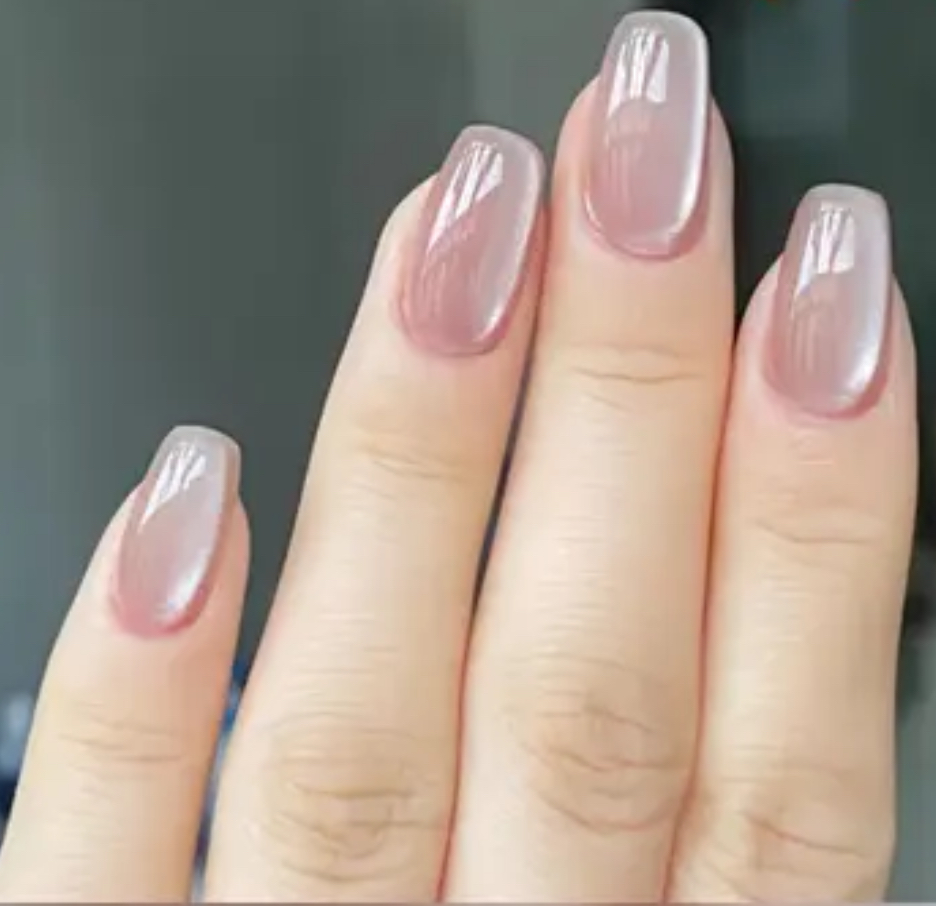 24 pcs Glossy Press-On Nails